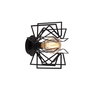 Opviq Nemrut - N-953 Lámpara de pared de metal negro